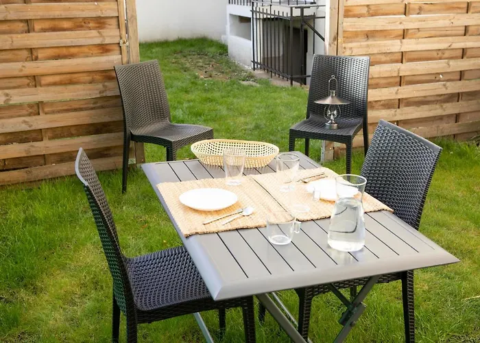Green Appart Le Chene Rouge Avec Jardin Prive